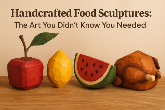 Handcrafted Food Sculptures: The Art You Didn’t Know You Needed